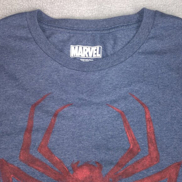Spider-Man Marvel Retro Graphic Tee Men’s XXL Crew Neck Short Sleeve - Picture 8 of 11